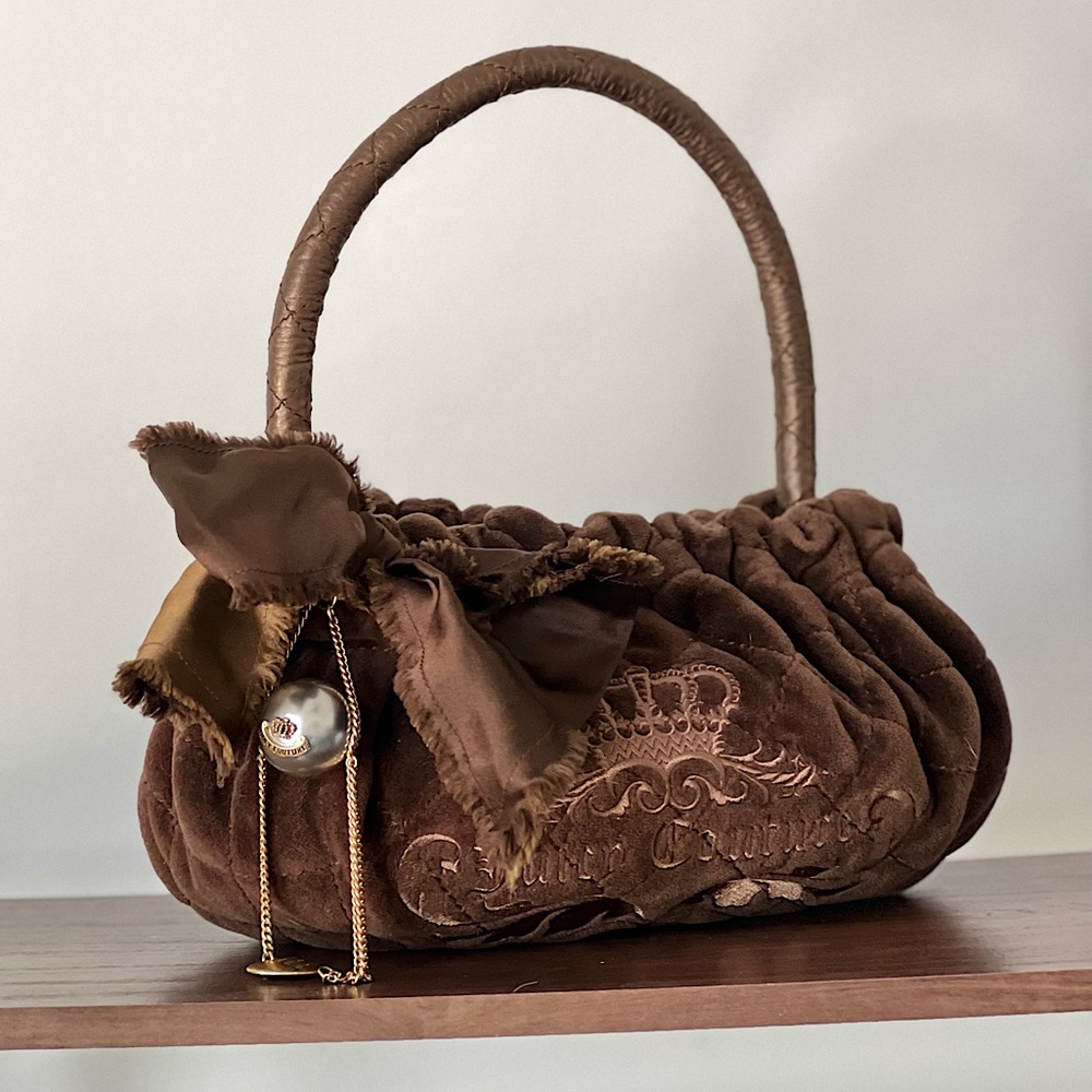 SOLD Juicy Couture Velour Purse